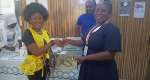 15-year-old Queen Miracle supports Kintampo Municipal Hospital