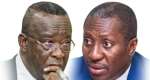 Chief Justice Paul Baffoe-Bonnieleft and Afenyo Markin