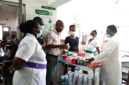 Volta: Jubilee Radio,Keta donates to Mothers on Mother's Day.