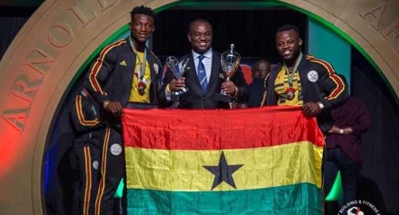Ghana Wins Two Gold Medals At The Arnold Classic