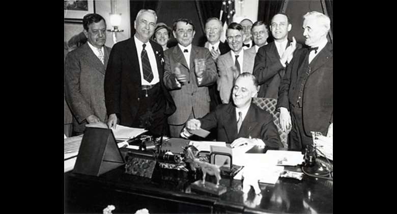 President Roosevelt in May 1933, signed legislation creating the Tennessee Valley Authority -TVA, and transformed the U.S. with his Grand Infrastructure Design