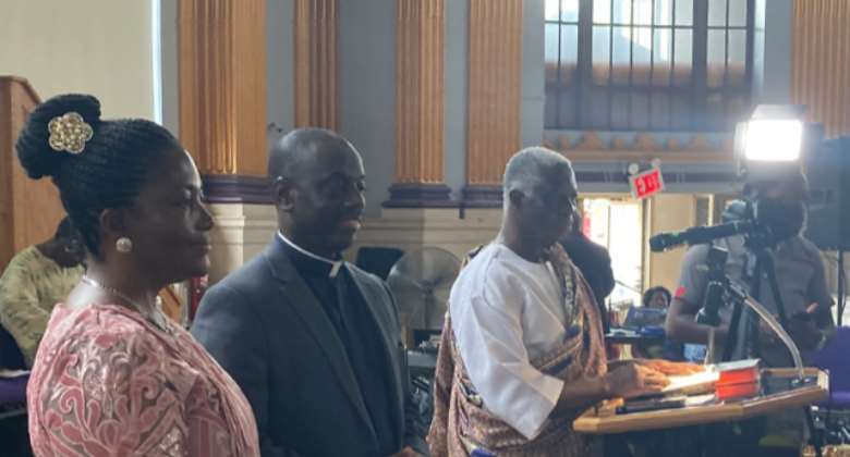 Rev. Dr. Philip Elike  spouse bids emotional farewell to E.P Churches and UVA in New York