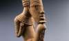 Figure of a seated male; one of the three looted Nigerian Nok terracotta bought by the French, even though they knew they were looted, now in the possession of the MusÃ©e du Quai Branly-Jacques Chirac, Paris, with post factum consent of the Nigerian government.