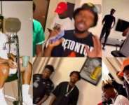 Sarkodie Features Fameye, KiDi, J-Derobie, Tulenkey, And Quamina MP On An Upcoming Music Project (Video)