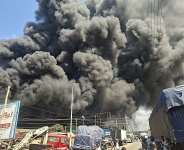 Fire destroys PVC warehouse in Accras Industrial Area