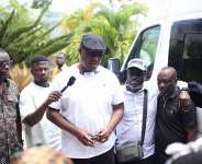 Ayew Afriyie donates 18-seater benz sprinter bus to Effiduase-Asokore constituency