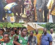 Kwabre East: Abira R/C JHS 2001 year group cuts sod for teachers bungalow