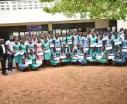 Be A Girl Awards 300 Girls in Ketu South Municipality on International Day of the Girl Child
