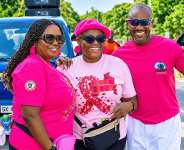 GCAA ladies, Archbishop Porter Girls past students hold breast cancer health walk