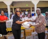 GETFund, private-sector partners donate educational materials to four Central Region Schools