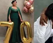 Timini Egbuson Celebrates Mum As She Clocks 70