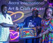 Kofi Atta Kakra Kusi Honoured For Championing International Accra Arts And Crafts Market
