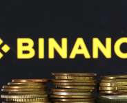 (FILE) The logo of Binance, the worlds largest crypto exchange by daily trading volumes, which reported a crypto heist on October 29, 2026. - Justin Sullivan, AFP