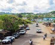 Sefwi Wiawso, the capital of Western North Region
