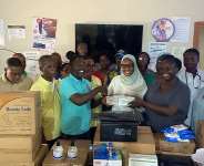 Calvary Temple Assemblies of God donates hospital items to Suntreso Hospital