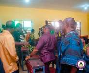Cape Coast Metro commissions 3-unit classroom block at Bessakrom M/A Basic School
