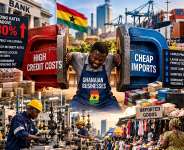 Ghanaian Businesses Are Being Squeezed Between Expensive Credit and Cheap Imports