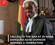 Nana Danquah Adjei Domson Makes Legal History at 21