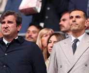 Getty ImagesImage caption: Manchester City CEO Ferran Soriano (left) and chairman Khaldoon Al Mubarak have continued to insist the club are innocent despite the guilty verdicts