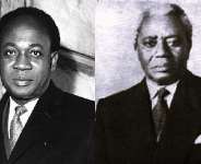 President Kwame Nkrumah and Dr. J B Danquah