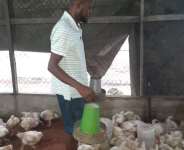 Tekena Ovuru, poultry farmer emerges winner of the Princewills Trust Help the Hard Worker