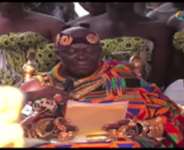 The Asantehene, Otumfuo Osei Tutu II, Special Guest at this years Hogbetsotso, delivers his speech