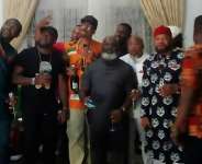 Nollywood Stars Visits Oil Magnet Dr Ifeanyi Ubah