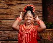 10 years old Michelle Olamide Oduoye has emerged Winner of the little most beautiful model in Africa 2020