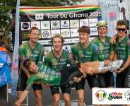 Belgian De Neve shows strength and skill at 2025 Tour Du Ghana as Burkina Faso cyclists display resilience