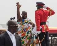 Mr Akufo-Addo succeeded in his third attempt to be elected president