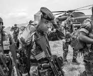 Belgian paratroopers in Congo