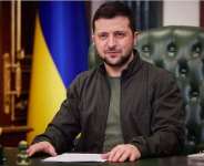 Ukrainian President Volodymyr Zelenskyi