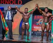Godwin Frimpong and Joseph Ofolikwei shine at 2021 Arnold Classic Africa