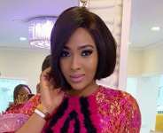 Actress, Lilian Esoro Stuns in Pink Outfit, Flaunst Curve
