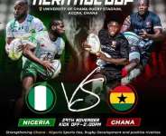 Heritage Rugby Cup 2025: Ghana vs Nigeria, venue, kick-off and where to watch the game