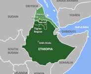 Eritrea’s strategic location in the Horn of Africa (courtesy of dehai.org)