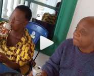 Singer, Bright Chimezie With His 93-yr-old Mum Having A Cute Mother & Son Time