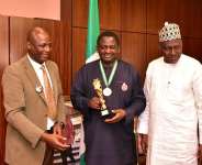Femi Adesina Decorated As Ambassador Of Rape- Sex Abuja Campaign,Receives West Africa Media Personality Award
