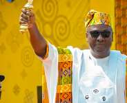 President Mahama and Gambaga Witch Camp