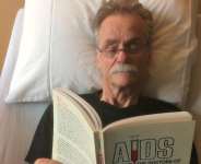 Johan Van Dongen at the hospital