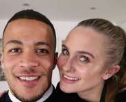 Super Eagles player, William Troost-Ekong Shares Cute Photos with Wife