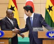 Akuffo-Addo of Ghana and Chinzo Abe of Japan. Credit to Getty images