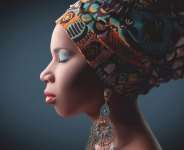 African Woman, A Poem By Johan Van Dongen