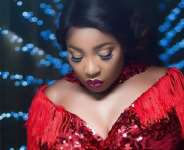 Actress, Anita Joseph Flaunts Massive Backside in Red Oufit
