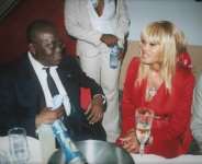 Ex-President Nana Akufo-Addo and Sally MonteCarlo (circa 2008).