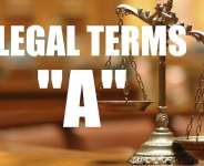 Lets learn the... Definitions of Some 51 Legal Terms