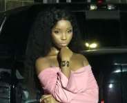 Big Brother Naija star, Bambam goes Braless in Latest Photos