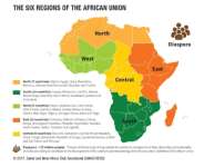 West Africa Brief- The Six Regions of The African Union, from: www.west-africa-brief.org
