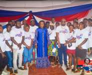 Barbara Oteng-Gyasi donate equipment to film producers