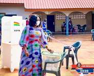 Election 2020: Prestea Huni-valley MP cast ballot